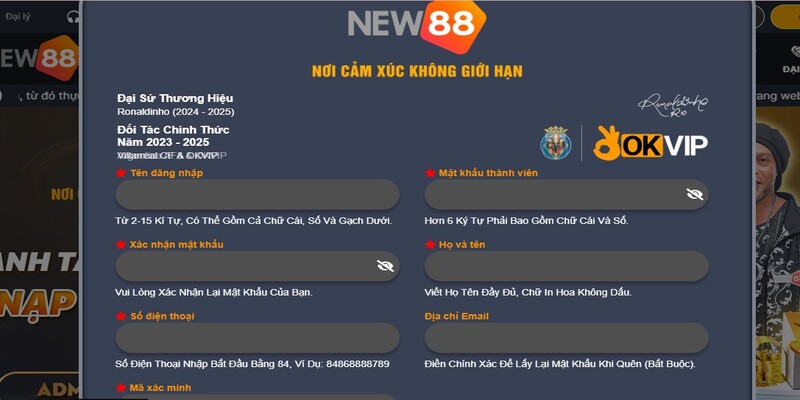 Đăng ký chơi cá độ bóng đá xanh chín tại New888