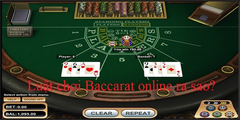 Luật chơi Baccarat online