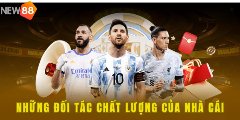 Những đối tác chất lượng của thể thao NEW88